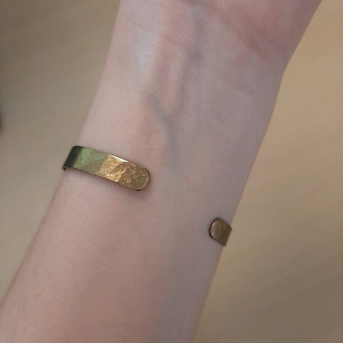 Metal cuff bracelet like new
