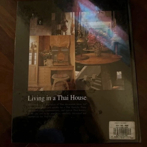 Living in a Thai House coffee table book used, architecture and design