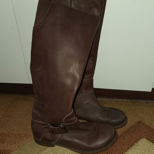 Brown Reaction Kenneth Cole boots used, leather, size 36