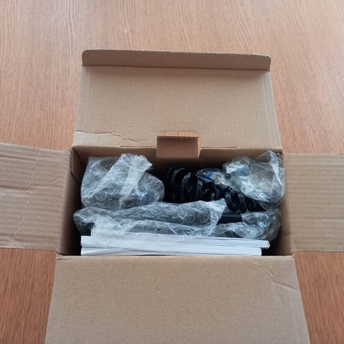 AEG Voxtel C110 corded phone with handsfree new, black
