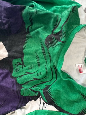 Μπλούζα Hulk Marvel μεταχειρισμένη, πράσινη, για αγόρια 3-5 ετών