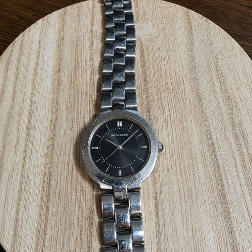Pierre Cardin women's watch silver metal bracelet used