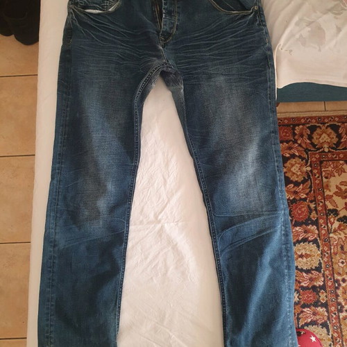Blue men's jeans used Leox size 40