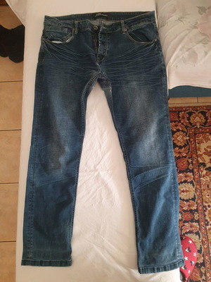 Blue men's jeans used Leox size 40