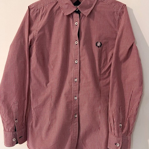 Mirror checked shirt used, size S