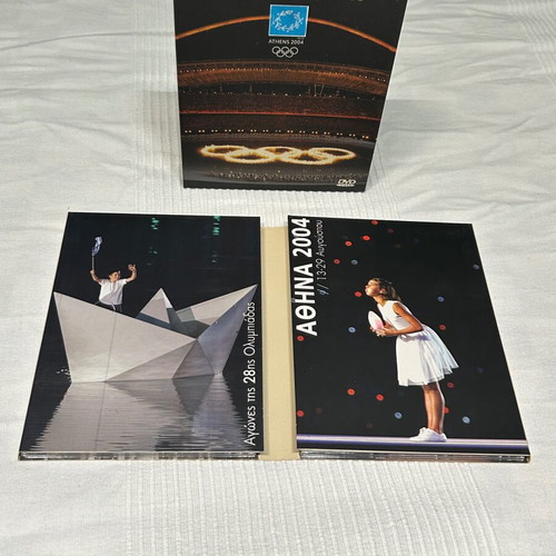 Athens 2004 Olympic Games DVD box set like new, missing one disc