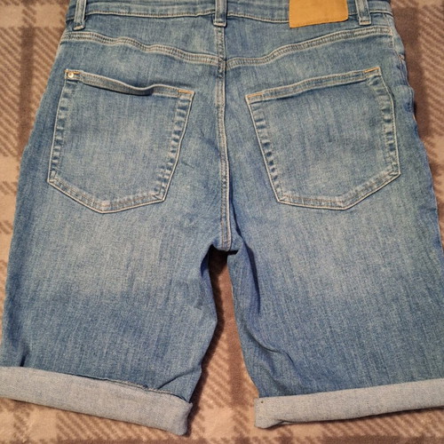 H&M denim shorts size 44, blue
