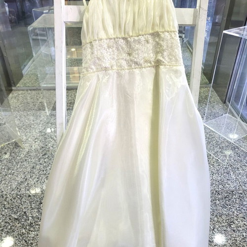 Flower girl dress new with back elasticity