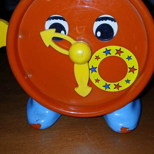 Sankyo baby musical toy used, 1970s rattle