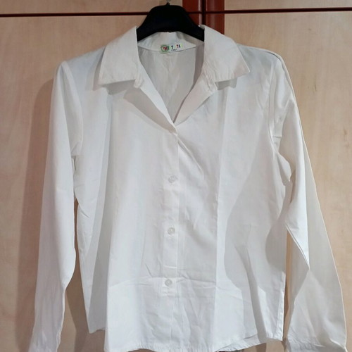 White shirt like new, ideal for parade, size 164 cm