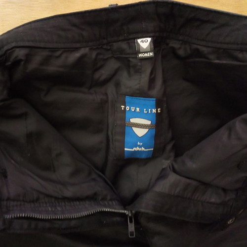 Reusch leather motorcycle pants used, size 40