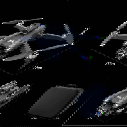 M3 Ultrat Drone με Ενσωματωμένη Κάμερα και Χειριστήριο με 3 μπαταρίες