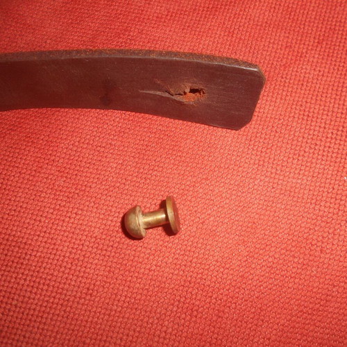 Leather soldier's sling 1940-41 WWII Greek Army used