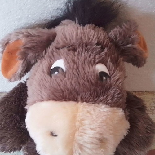 Plush glove puppet donkey Bastitay used