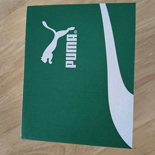 Puma Palermo baby shoes size 21 new, suede green and blue
