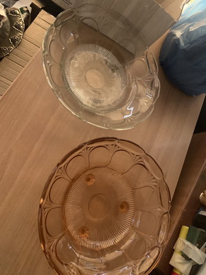 Fruit bowls used, set of two, excellent condition