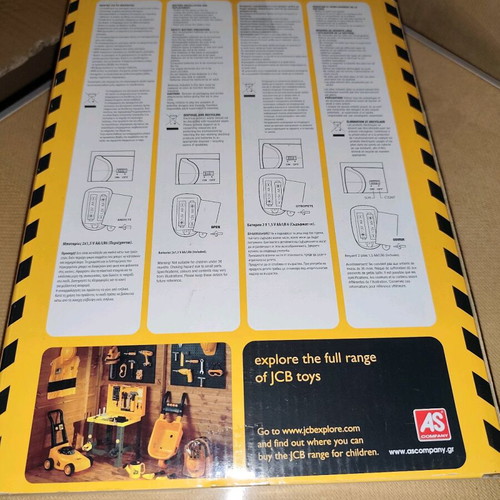 AS Company JCB Kids Jigsaw Saw New With Sound And Motion 3+
