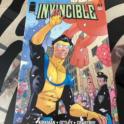 Invincible 41 Kirkman Ottley comic new, rare, Amazon Prime TV series