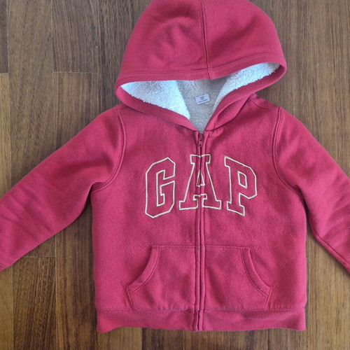 Gap baby sweatshirt/jacket used, red, 104 cm, 4 years old