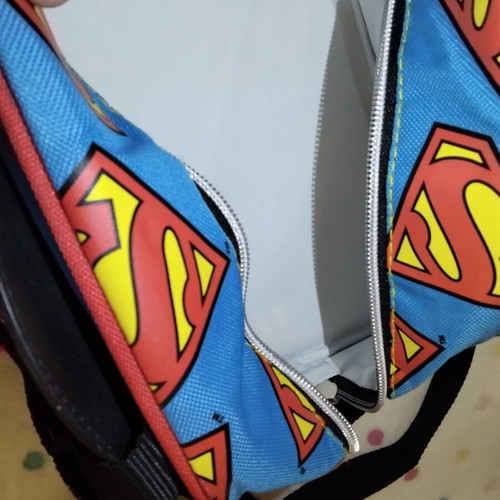 Superman insulated lunch bag, shoulder strap, 4.5lt