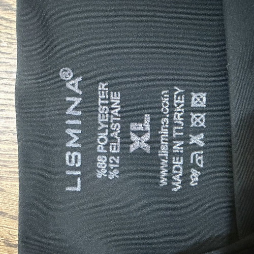 Black thick leggings size XL like new