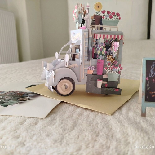 3D birthday card new with envelope