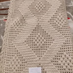 Knitted wool blanket like new