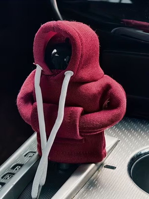 Gear shift cover new, burgundy