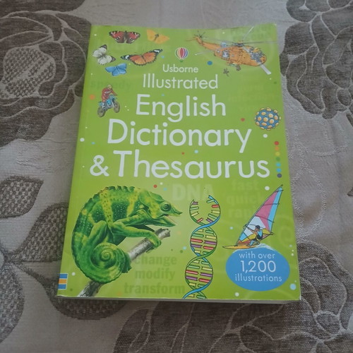English Dictionary & Thesaurus book like new