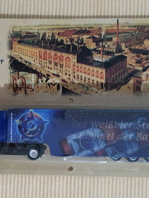 Scania truck collectible Hacker-Pschorr new