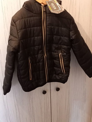 Urchin jacket for boy new, black, size 4 years
