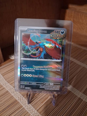 Κάρτα Pokémon TCG Roaring Moon καινούργια, Scarlet & Violet: Paradox Rift