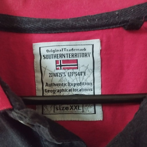 Polo Southern Territory XXL like new, red and dark blue