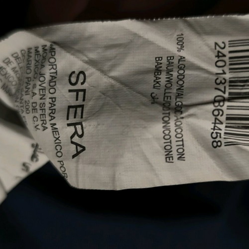 Sfera men's shirt size M like new blue