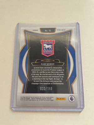 Panini Select Sam Morsy RC 33/140 new
