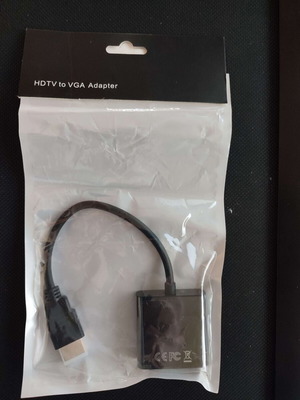 HDMI σε VGA Adapter καινούργιο για οθόνη και προτζέκτορα