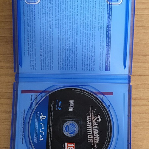 Shadow Warrior PS4 game Europe version