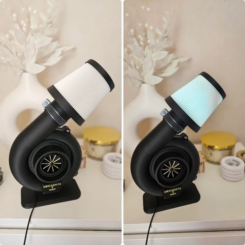 Turbo LED lamp with NFC and logo, new, custom decorative