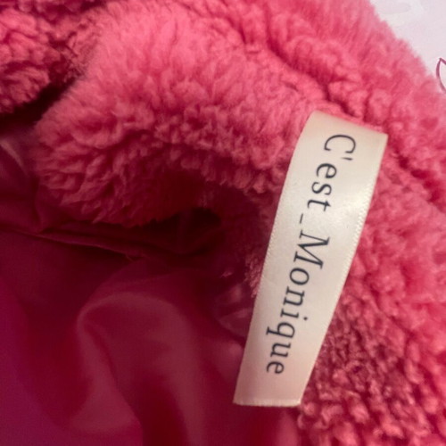 Teddy coat new pink
