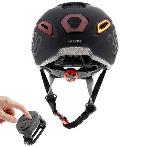 Urben Urban ERIDER360 helmet with LED for scooter and bike, new