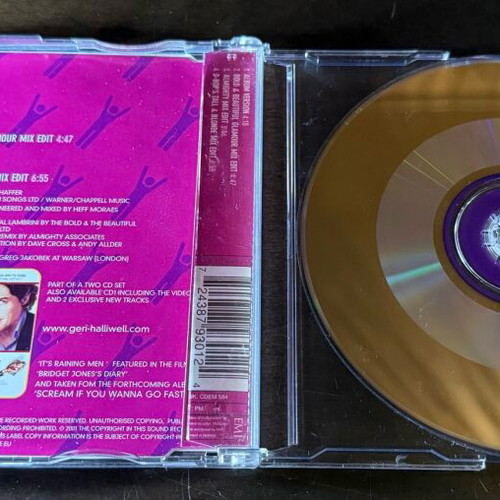 Geri Halliwell It's Raining Men The Mixes CD Single used