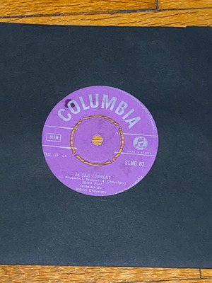 Edith Piaf Milord / Je Sais Comment σπάνιο βινύλιο 45 στροφών από το 1959, έντεχνο