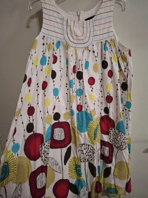 Catimini colorful dress for 10 years old, like new