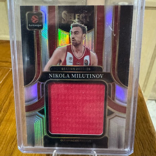 Nikola Milutinov Jumbo Patch /125 basketball card