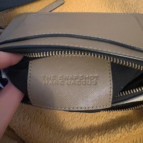 Marc Jacobs crossbody bag new, beige and gold