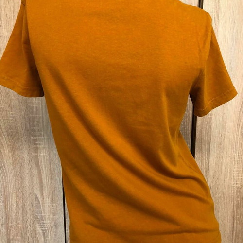 Orchestra T-shirt, orange, size S, cotton