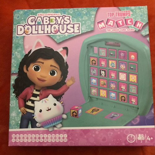 Gubbys Dollhouse board games and puzzles like new