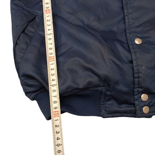 Nike Varsity Bomber Jacket used, navy and gold