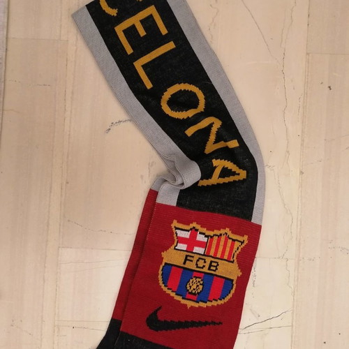 Barcelona scarf used