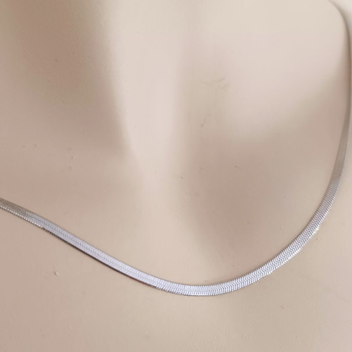 Unisex stainless steel snake chain 2mm & 3mm 40cm & 45cm new